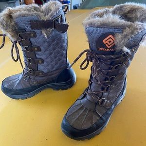 Waterproof snow boots